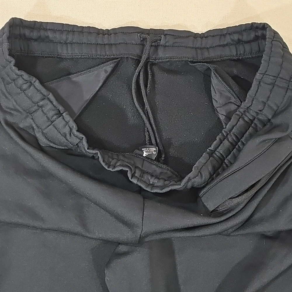Jordan Black and Gray Men's Sweatpants Joggers XL